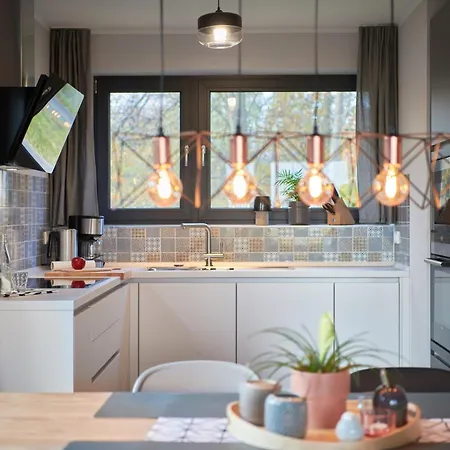 Hébergement de vacances Backsteinquartier B In Mit Sauna, Kamin Und Boddenblick Putbus