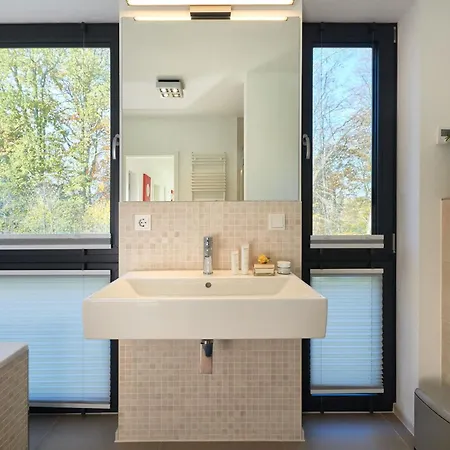 Backsteinquartier B In Mit Sauna, Kamin Und Boddenblick