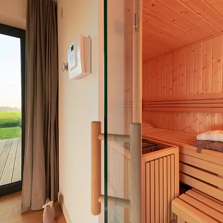 Hébergement de vacances Backsteinquartier B In Mit Sauna, Kamin Und Boddenblick